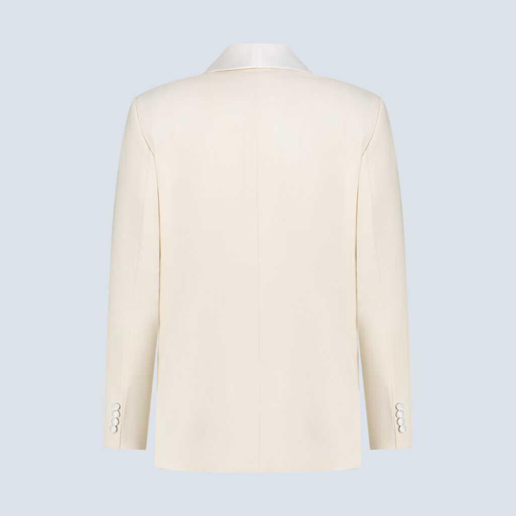Ivory Tuxedo Shawl Lapel
