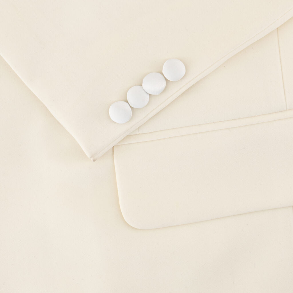 Ivory Tuxedo Shawl Lapel