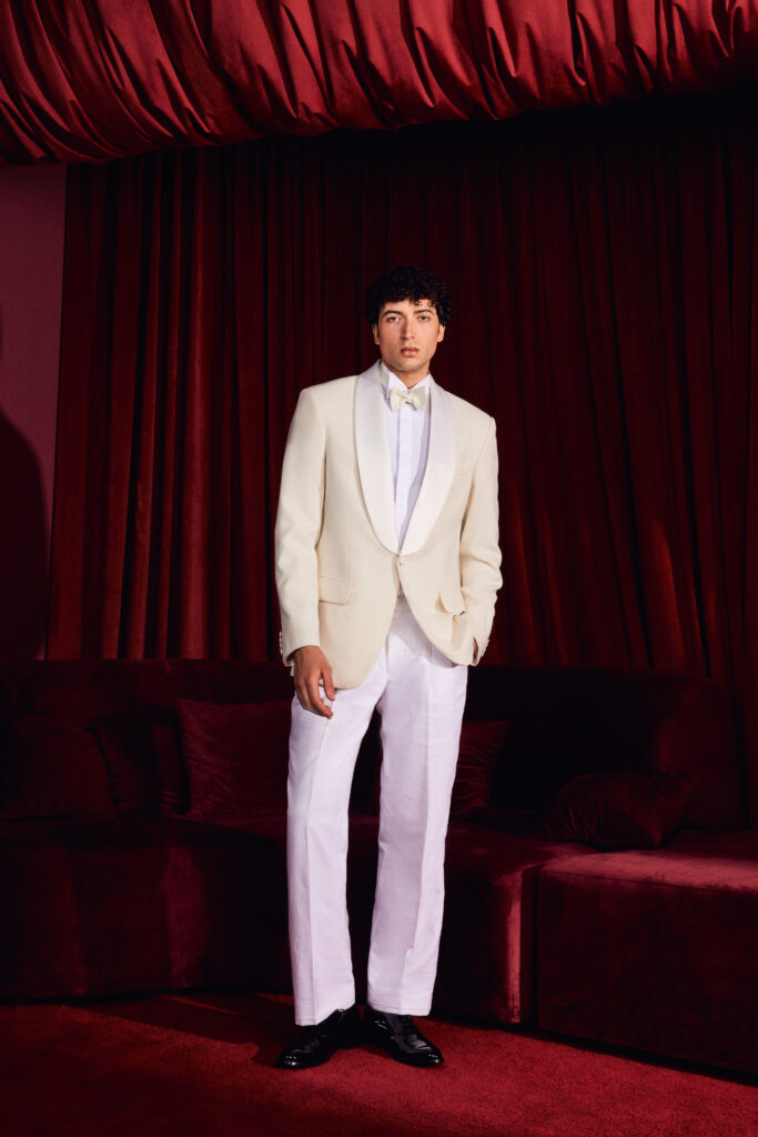 Ivory Tuxedo Shawl Lapel