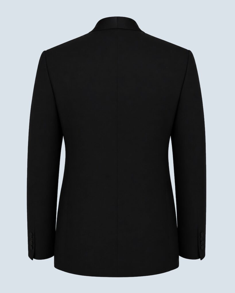 Black Tuxedo Single-Breasted Shawl Lapel