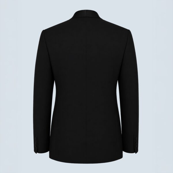 Black Tuxedo Single-Breasted Stingray Lapel
