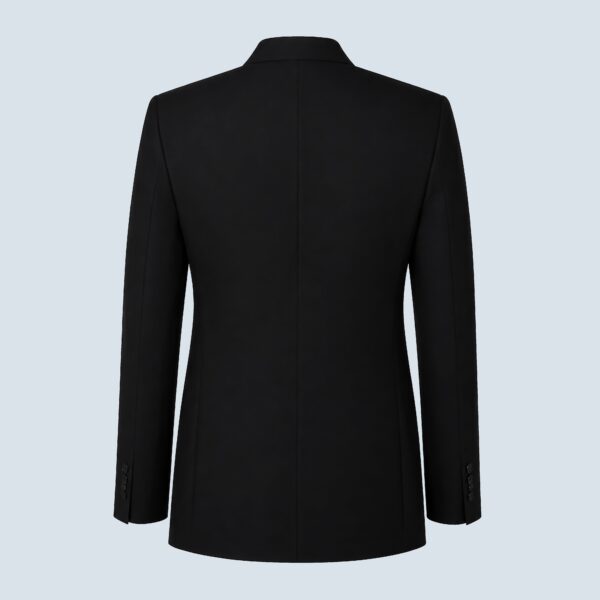 Black Tuxedo Single-Breasted Peak Lapel