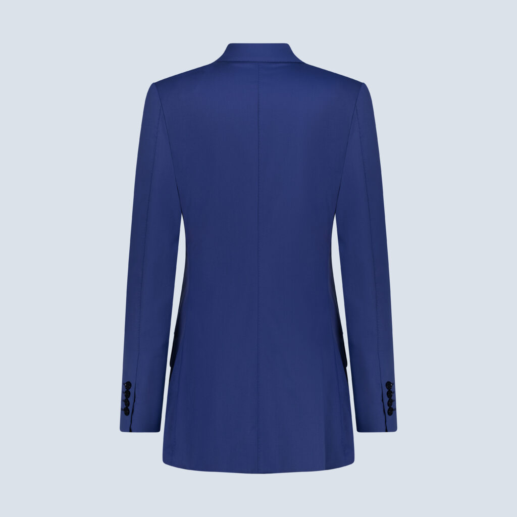 Indigo Blue Wool Suit