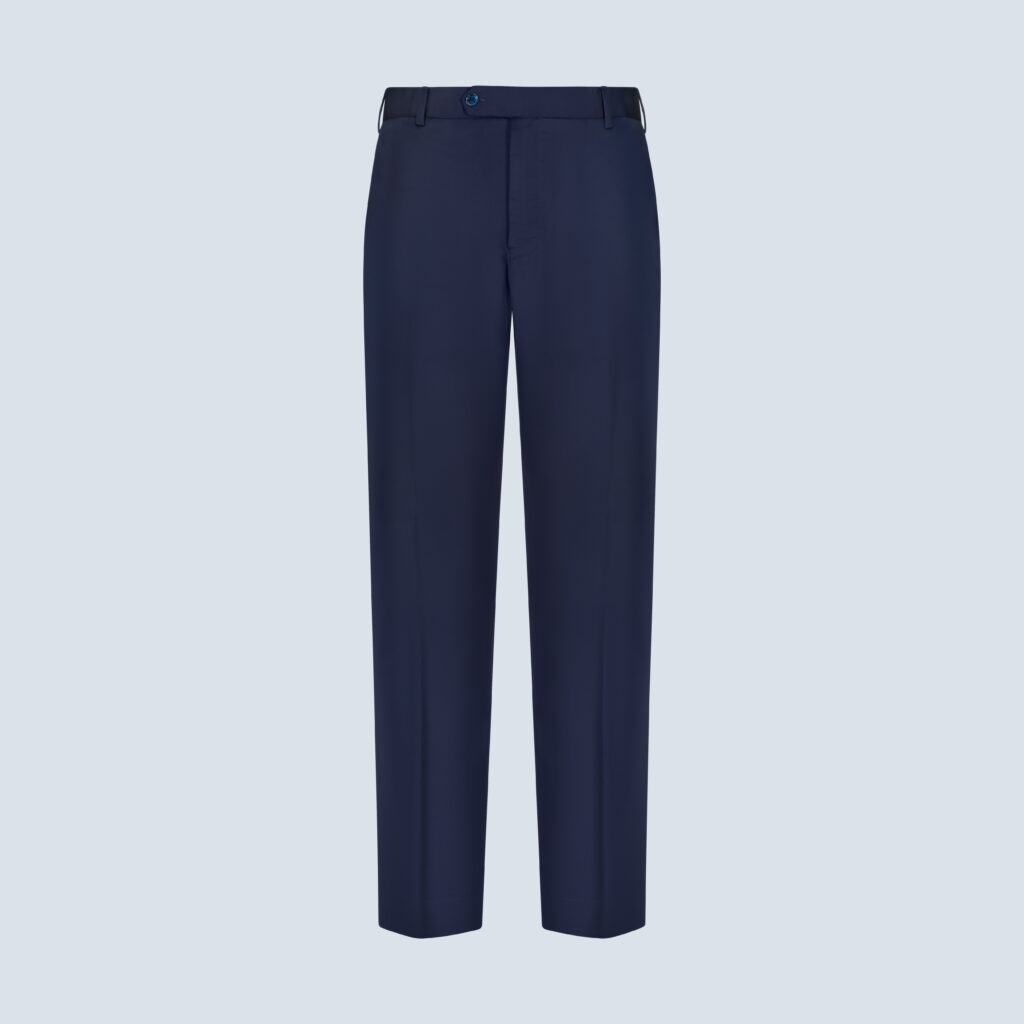 Indigo Blue Wool Suit