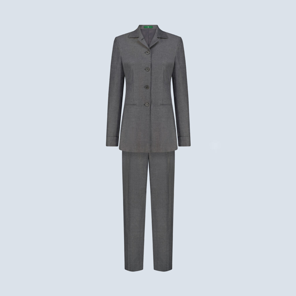 Silver Grey Safari Suit